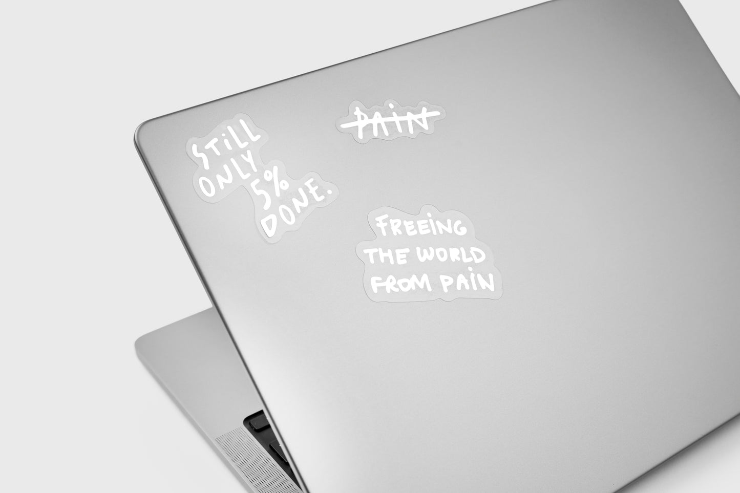 Stickers Pack - No More Pain Handwritten