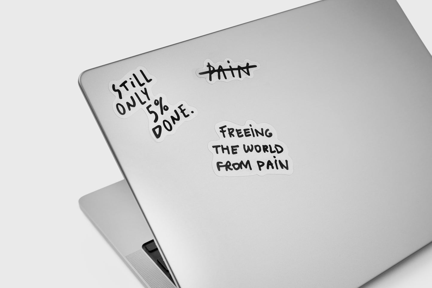 Stickers Pack - No More Pain Handwritten