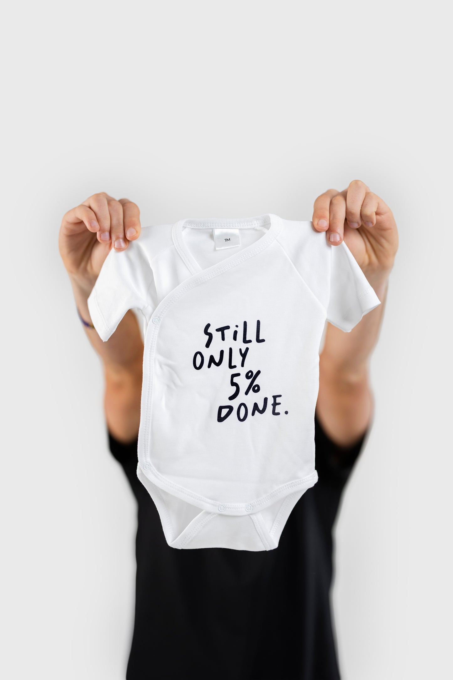 Only 5% Done Babygrow