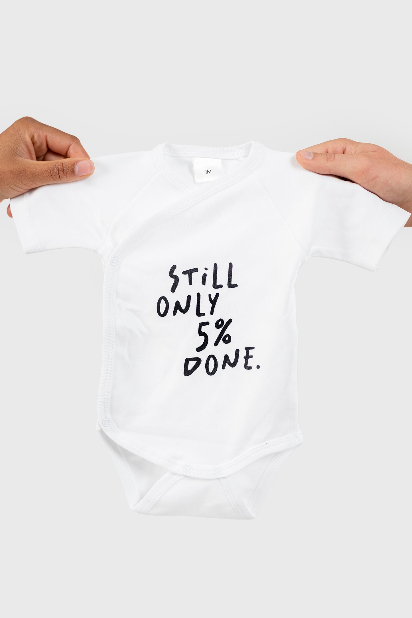 Only 5% Done Babygrow