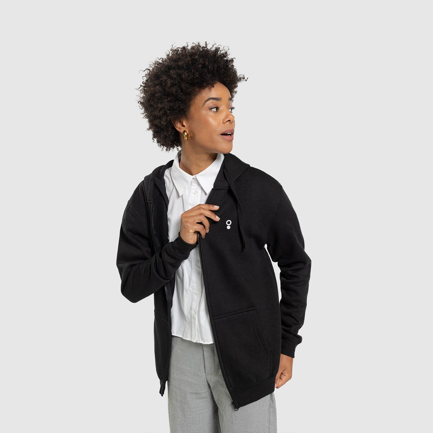 Logo Hooded Jacket